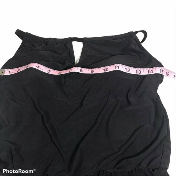 Aqua Green Womens Size Small Swim Dress Black New With Tags - Picture 7 of 11